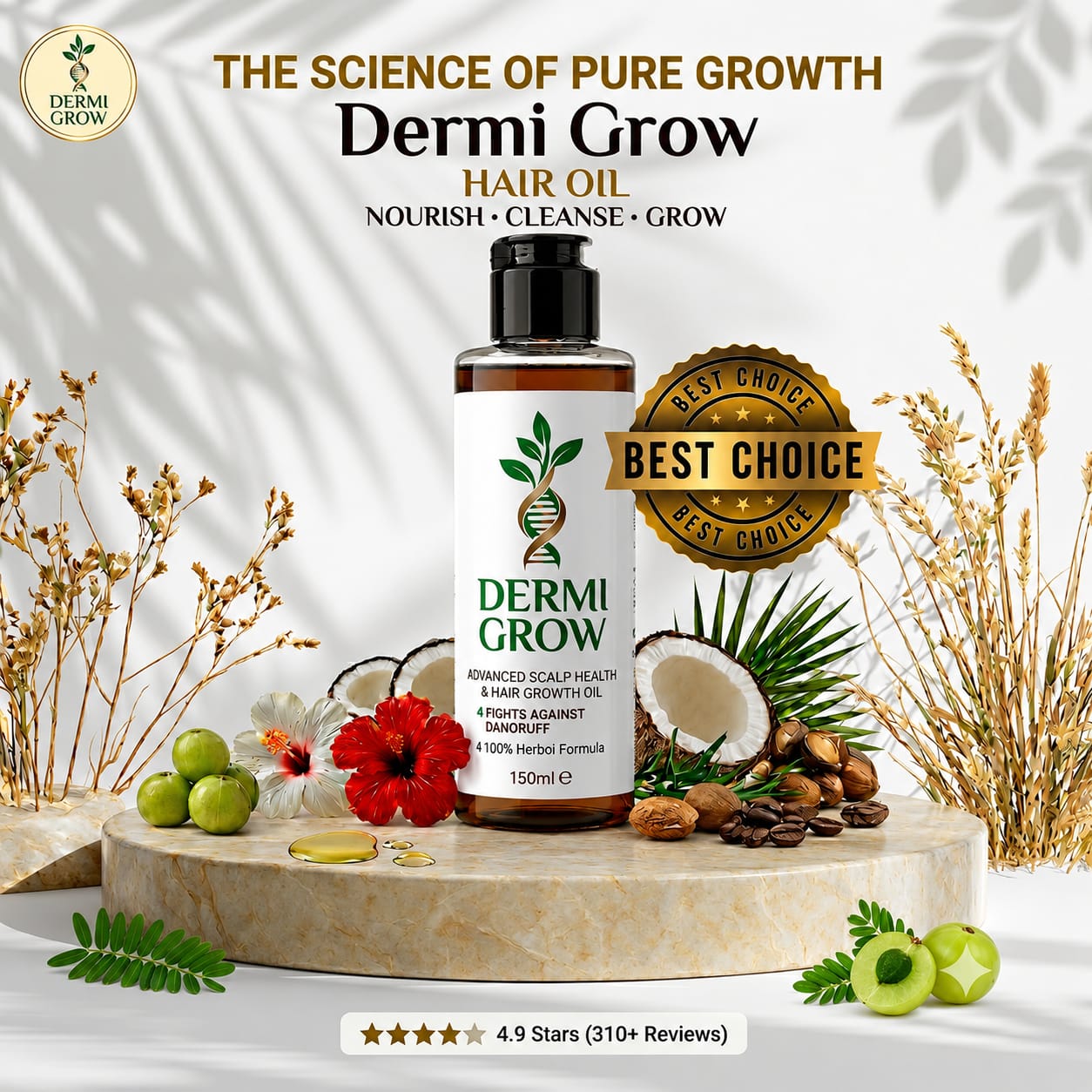 Dermi Grow Hair Growth Oil
